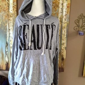 Comfy beauté sequined fashion hoodie